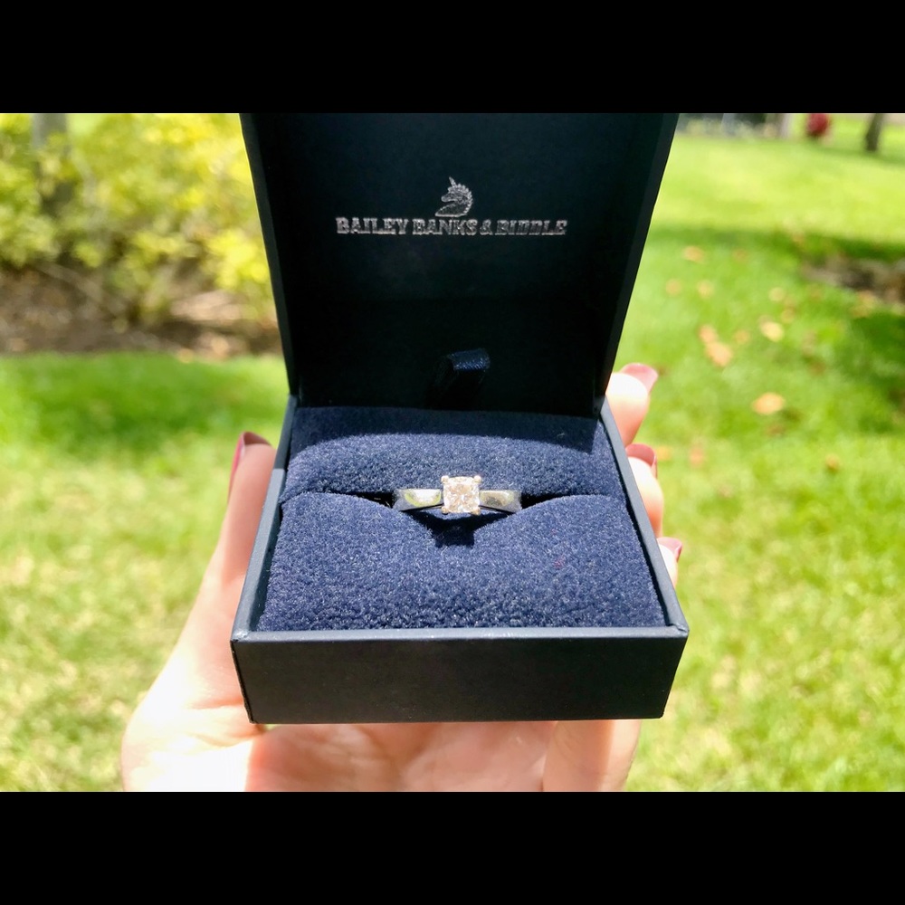 Solitaire 1.5 CT cushion cut diamond